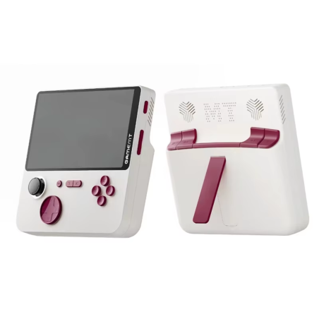 Console de Jeu Vidéo Portable Jellymini5 E5 Écran IPS 5" 64 Go - Blanc & Rose · Smarty Paris